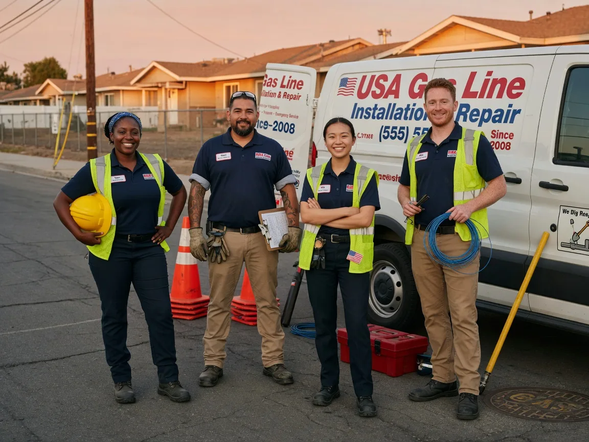 Gas Line Installation company in Mount Pleasant, TX